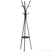 Homcom Cuier Pom metal/lemn 45×45×180 cm