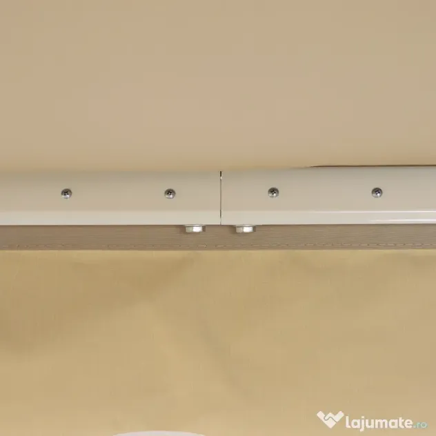 Outsunny Copertină Retractabilă pentru Terasă cu Manivelă Manuală, Rezistentă la Apă, Structură Metalică și Aluminiu, 4x2.5m, Bej | Aosom Romania
