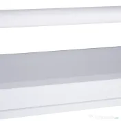 HOMCOM Etajeră de Perete Modernă cu 4 Rafturi din Lemn, Design Elegant pentru Living sau Birou, Alb, 59x12x113cm | Aosom Romania 
