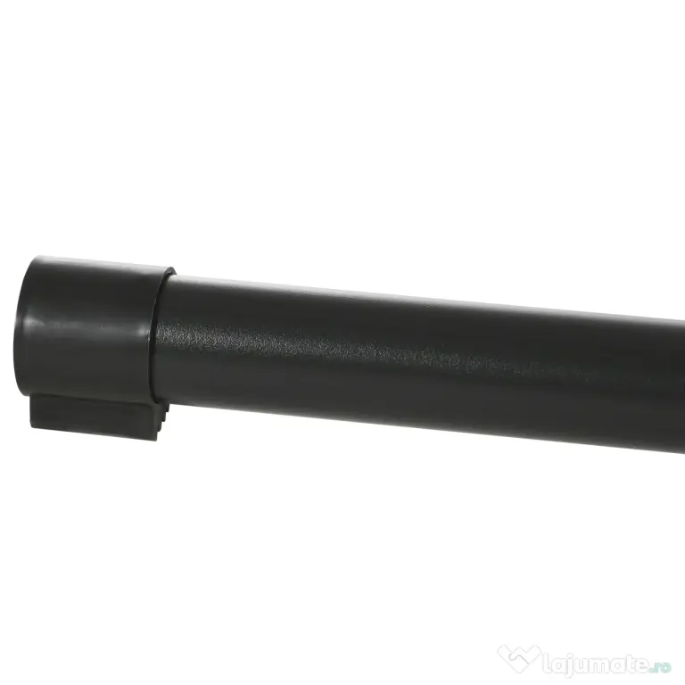 Outsunny Suport Schelet pentru Hamac Reglabil Max. 120 Kg, Negru, 313-388x109x116cm
