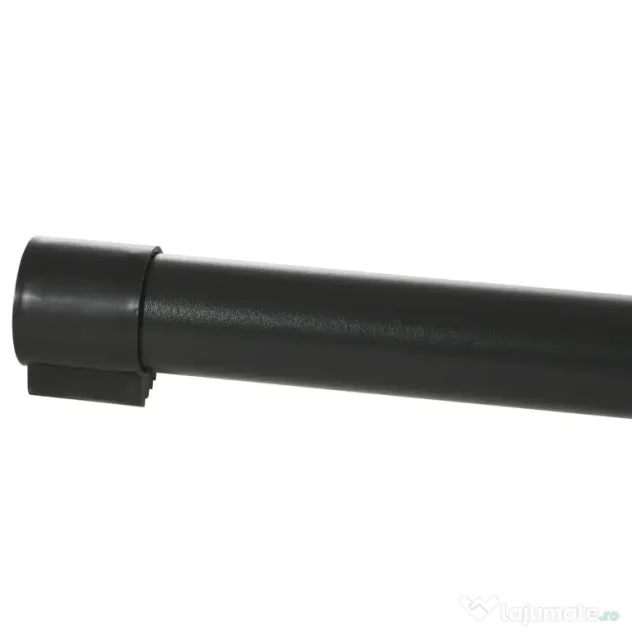 Outsunny Suport Schelet pentru Hamac Reglabil Max. 120 Kg, Negru, 313-388x109x116cm