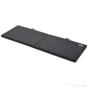 HOMCOM Tapet de Gimnastică Pliabil, Tapet Fitness Gros de 5 cm și Antialunecare, 180x60x5 cm, Negru | Aosom Romania 