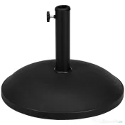 Baza pentru Umbrela Outsunny, pentru Stalpi cu Φ35mm, Φ38mm, Φ48mm Negru | Aosom Romania 