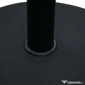 Baza pentru Umbrela Outsunny, pentru Stalpi cu Φ35mm, Φ38mm, Φ48mm Negru | Aosom Romania 
