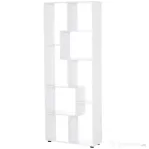 Biblioteca design modern, 8 rafturi, 70x24x178 cm HOMCOM | Aosom Romania