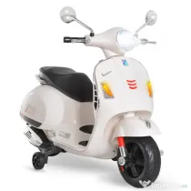 HOMCOM Motocicletă Electrică pentru Copii, 6V cu Muzică, Lumini și Sunete, 102x50,5x75,5 cm, Alb | Aosom Romania