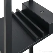 HOMCOM lampa de podea, 26x26x160cm, alba 