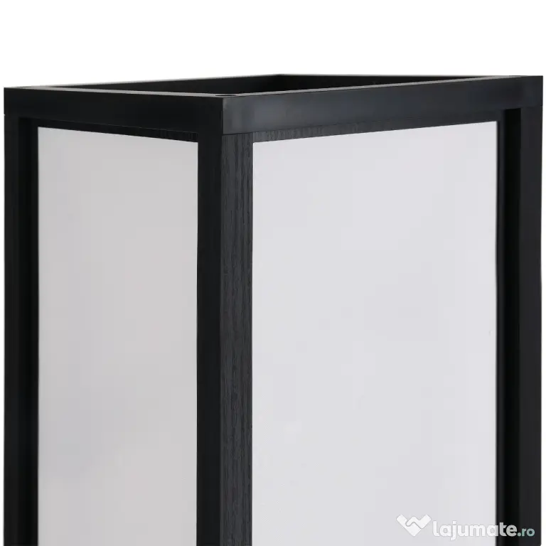 Lampa de podea HOMCOM, 26x26x160cm, alba | Aosom RO