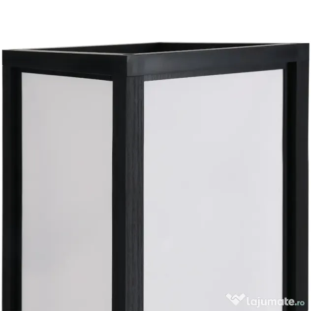 Lampa de podea HOMCOM, 26x26x160cm, alba | Aosom RO