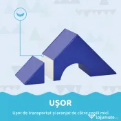 HOMCOM Set de Construcții Moi pentru Copii de 1-3 Ani cu 11 Forme, în PU și EPE, Culori Variate | Aosom Romania 
