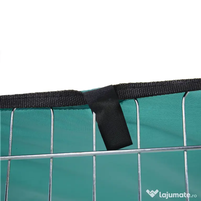 PawHut Țarc Modular Animale Ușă Acces Acoperiș Impermeabil Pliabil, Φ120x60 cm | Aosom Romania