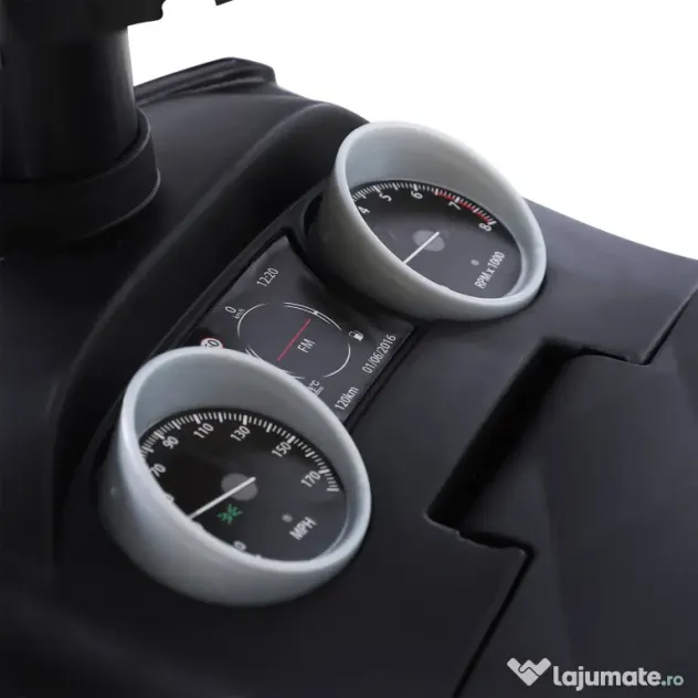 HOMCOM Mașină de Împins pentru Copii 12-36 Luni, cu Compartiment de Depozitare și Spătar, Albă | Aosom Romania