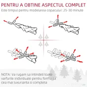 Brad de Craciun cu zapada artificiala190cm, Brad verde cu baza detasabila, decoratiune de Craciun, verde HOMCOM | Aosom Romania
