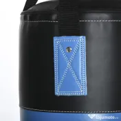 HOMCOM Set Sac de Box Suspendat cu Mănuși, Sac de Box cu 3 Straturi și Geantă de Transport, Albastru 