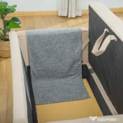 PawHut Set 2 Stâlpi de Zgâriat pentru Pisici, Bază Stabilă, 42,5x42,5 cm, Gri | Aosom Romania