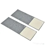 PawHut Set 2 stalpi pentru pisici  42,5 cm x 42,5 cm, gri