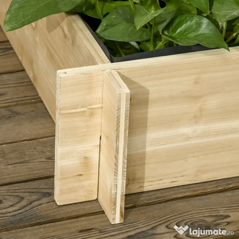 Outsunny Jardiniera cu 3 Niveluri cu Grilaj pentru Catarat Vita de Vie, ghiveci suprainaltat | Aosom Romania