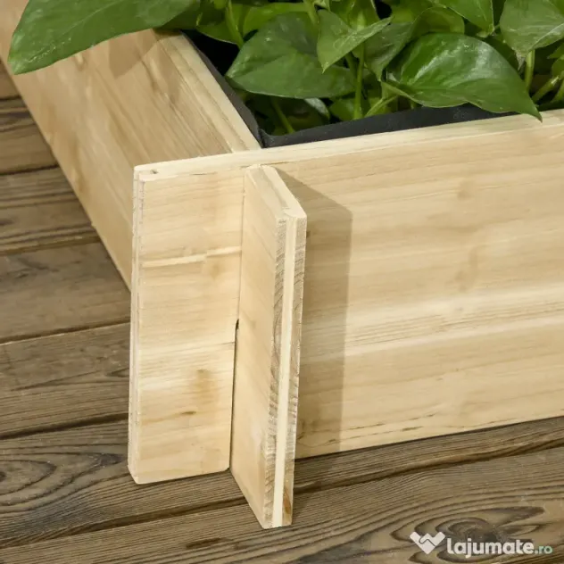 Outsunny Jardiniera cu 3 Niveluri cu Grilaj pentru Catarat Vita de Vie, ghiveci suprainaltat | Aosom Romania