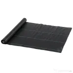 Outsunny Plasă pentru Mulcire Permeabilă și Anti-UV din Polipropilena, pentru Grădină și Curte, 100x1 m, Negru