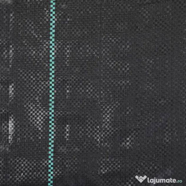 Outsunny Plasă pentru Mulcire Permeabilă și Anti-UV din Polipropilena, pentru Grădină și Curte, 100x1 m, Negru