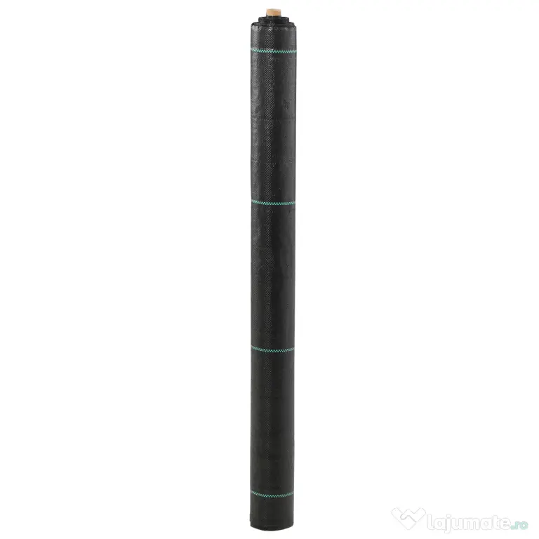 Outsunny Plasă pentru Mulcire Permeabilă și Anti-UV din Polipropilena, pentru Grădină și Curte, 100x1 m, Negru