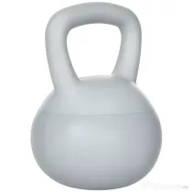 SPORTNOW Kettlebell 8 kg cu Maner Larg pentru Antrenamente de Rezistență Negru | Aosom Romania