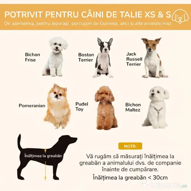 Gard pentru Caini cu 6 Panouri cu Inchidere cu Zavor, Gard pentru Caini Talie Medie din Metal, Ø120x60 cm, Multicolor PawHut | Aosom Romania