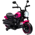 Homcom Motocicleta Electrica Copii 18‑36 Luni – Cu Faruri & Roti Suplimentare
