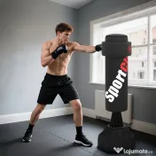 SportNow Sac de Box Independent – Greu, cu tinta Reglabila & Baza Stabila 