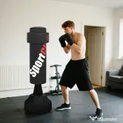 SportNow Sac de Box Independent – Greu, cu tinta Reglabila & Baza Stabila 