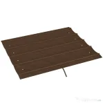 Outsunny Acoperiș Pergolă, Copertină Retractabilă pentru Pergolă de 3 x 2.15m, Protecție UV30+, Gri Închis