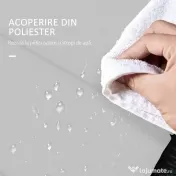 Outsunny Pernă de Lux pentru Șezlong Exterior cu Tetieră și Legături, Perfectă pentru Relaxare, Gri Deschis | Aosom Romania 