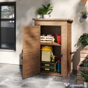 Outsunny Dulăpior de depozitare în aer liber , şopron mic | Aosom Romania