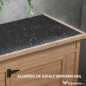 Outsunny Dulăpior de depozitare în aer liber , şopron mic | Aosom Romania