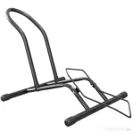 SPORTNOW Suport bicicletă pentru anvelope < 8.5 cm, din oțel, 59x41x38 cm, negru