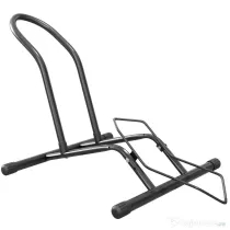SPORTNOW Suport bicicletă pentru anvelope < 8.5 cm, din oțel, 59x41x38 cm, negru
