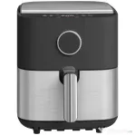Friteuză cu Aer HOMCOM de 8L, 1700W cu 8 Programe și Circulație de Aer Cald la 360°, Display LED, Negru
