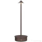 HOMCOM Lampă de Masă Reîncărcabilă cu USB, Lampă Fără Fir cu Temperatura Culorii Reglabilă 3000K/4500K/6500K, Control Touch, Autonomie 4-8 Ore, Cafea | Aosom Romania