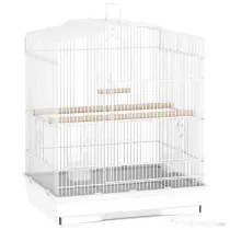 PawHut cusca pentru pasari, 46.5x35.5x92cm, alb | Aosom Romania