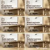 HOMCOM Credență de bucătărie cu 3 sertare și dulap Alb lucios și stejar | Aosom Romania 