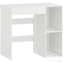 HOMCOM Dulap deasupra mașinii de spălat cu 2 rafturi deschise, autoportant, 96x60x95 cm, alb