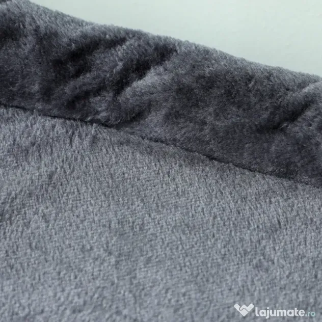 PawHut Ansamblu de joacă pentru pisici de până la 7 kg cu 2 căsuțe, pat și stâlp de sisal, 66cm, Gri | Aosom Romania