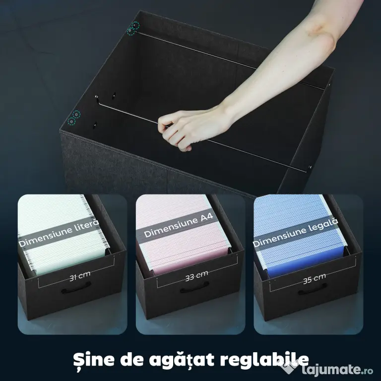 HOMCOM Birou Gaming în formă de L cu prize multiple, LED-uri, 165x80 cm, birou PC cu 2 sertare din material textil, 2 rafturi deschise, măsuță laterală și 2 suporturi monitor, din PAL și oțel, Negru | Aosom Romania