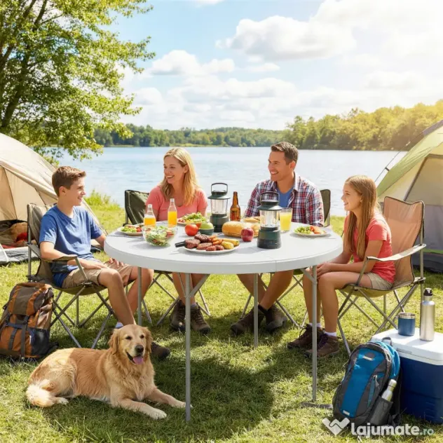 Outsunny Masă de picnic pliabilă | Aosom Romania