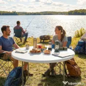 Outsunny Masă de picnic pliabilă | Aosom Romania