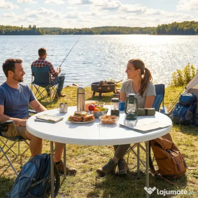 Outsunny Masă de picnic pliabilă | Aosom Romania
