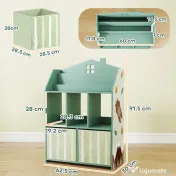 AIYAPLAY raft depozitare copii mobilier | Aosom Romania 