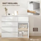 HOMCOM bufet dulap comodă modernă | Aosom Romania 