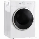 HOMCOM Mini Uscător de Rufe Portabil 4,8 kg, 1020W, Încălzire PTC, Timer, Alb