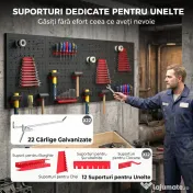 HOMCOM panou metalic de perete | Aosom Romania